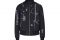 Alexander McQueen su Stefaniamode.com. Bomber in misto lana con catene e spille stampate. Fall/Winter 2017-2018 Collection. Collezione Autunno/Inverno 2017-2018.