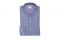 Bagutta. Camicia in popeline di cotone con tessuto d'ispirazione inglese e tab collar stondato. Collezione Autunno/Inverno 2018-19. Fall/Winter 2018 2019 Collection.