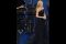 Festival di Sanremo 2018. Michelle Hunziker in Alberta Ferretti e gioielli Tiffany & Co.