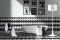 Bisazza. Design, Bisazza Design Studio. Domiziana, decoro policromo in marmo ottenuto con l’accostamento di due elementi a forma di esagono e trapezio. Disponibile in due varianti colore: Domiziana Basalto, nella foto, realizzato in marmo Nero Marquinia, Bianco Carrara e Grigio Bardiglio e Domiziana Giada, realizzato in marmo Verde Imperiale, Bianco Carrara e Grigio Bardiglio.