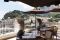 Isola di Capri. Capri Tiberio Palace. La Terrazza Tiberio con una vista spettacolare ed esclusiva su Capri e sul Mar Mediterraneo.
