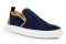 Alviero Martini. Slip-on in pelle scamosciata microforata e nappa Geo Classic. Collezione Primavera/Estate 2018. Spring/Summer 2018 Collection.