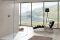 Villeroy & Boch. I piatti doccia “Infinity”, premiati con l’iF Design Award 2016, possono essere tagliati su misura anche in forme speciali per adattarsi in situazioni di spazio difficili. Caratteristiche tecniche fondamentali come superficie antiscivolo certificata, isolamento acustico e assenza di barriere architettoniche per una massima accessibilità. “Squaro Infinity”, nell’immagine, è in Quaryl®, composto per il 60% da polvere di quarzo e per il 40% da resina acrilica, ideale anche per installazioni a filo pavimento. 49 modelli disponibili da 80x70 cm. a 180x100 cm.