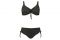 Kedua Elle. Bikini black and white stile pin up con coulisse. Collezione Primavera/Estate 2018. Spring/Summer Collection 2018.