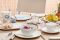 Villeroy & Boch. Collezione di piatti, bicchieri e posate “Montauk”.