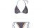 Missoni. Bikini a triangolo con sottoseno regolabile e slip con fiocchi laterali regolabili in maglia lamé con fantasia a zig zag e pois, foderato in lycra.