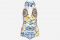 Dolce & Gabbana. Fa parte della collezione “I Love Maiolica” il costume intero drappeggiato con stampa a maioliche, scollatura profonda a V anteriore e dritta posteriore.