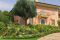 Paghera. Una villa sul lago di Garda e un “assaggio” del suo curatissimo giardino. Il viale d’entrata, vero biglietto da visita della casa, è nobilitato da bellissimi ulivi che, sorti spontanei, accompagnano all’ingresso insieme alle vivaci piantumazioni di narcisi, hemerocallis e iris.