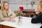 Un ritratto di Isabella Potì durante l’intervista. L’incontro con la pastry chef salentina è avvenuto presso la sede milanese della “Food Genius Academy” in Via Col di Lana 8.