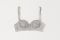 H&M. Pesante bustier in tessuto foderato e rivestito di strass con ferretto, spalline, coppe preformate e cerniera su un lato.