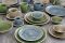 Easy Life. Colori autunnali per il servizio da tavola “Natural” in stoneware. Antracite, verde e tabacco colorano la collezione e sono perfetti da mixare insieme.
