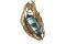 Artistar Jewels 2019. Andrea Salpetre for Artistar Jewels. John Farris Visionary Arts Vogel's. Aqua Aura Dream, Pendant.