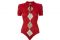 Vivienne Westwood. Inconfondibile lo stile della designer londinese nel body in maglina. Taglio a polo con motivo a rombi e maniche corte.