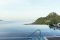Lefay Resort & SPA Lago di Garda. Vista sul Castello dall’Infinity Pool la piscina riscaldata privata della Royal Pool & SPA Suite (fino a 600 mq.) con tre camere da letto, stanza guardaroba, sala da pranzo e cucina attrezzate per ospitare fino a 8 persone.
