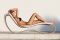 Talenti. Il sunbed “Breez 2.0”, frutto del genio creativo di Karim Rashid, è un oggetto d’arredo unico. Stravagante, ma allo stesso tempo comodo, è adatto a rendere qualsiasi outdoor glamour ed accogliente. Realizzato con una struttura in alluminio verniciata in colore grigio, ha un rivestimento in microfeel di colore bianco, traspirante, facile da lavare e resistente agli agenti atmosferici.