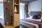 Hotel La Vetta. San Domenico. Varzo. Junior Suite (42 m²) con zona giorno e zona notte per ospitare un massimo di tre persone.
