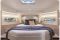 Bénéteau. Swift Trawler 41. Nella coperta al piano inferiore, si trovano le tre cabine di bordo che ospitano comodamente sette passeggeri. Photo Nicolas Claris.