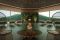 Lefay Resort & SPA Dolomiti. La Sala Relax, panoramica, riservata alla zona trattamenti.