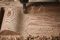 Blushing Bar. La vera innovazione di questo progetto è nella tecnica di tintura del legno, capace di esaltarne le venature e il colore naturale.