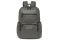 a.testoni. Lo zaino multi tasche in vitello nappato liscio o traforato color grigio asfalto. Dettaglio nuovo logo testoni. In vendita a euro 1.105,00.