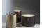 Acerbis. Tavolini luminosi, collezione “Sette Magie”, design Lella & Massimo Vignelli, 1989.