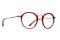 www.ottiqo.com. Collezione Acuitis. Modello “Cambridge”, per Lui. Colore porpora con dettaglio animalier. Il look perfetto per chi ama osare.