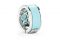 Farsene Gioielli. “Smile Collection”. Anello in argento 925 realizzato completamente a mano in Italia (euro 185 + due fascette) e set di 4 “smile” fascette in pelle colorata (retail price euro 70).