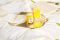 Acqua di Parma. Home Collection. Buongiorno. Proposto nella versione candela nel bicchiere da 200gr e diffusore da 180ml. Il bicchiere, realizzato con uno stampo esclusivo, riproduce il flacone Art Déco di Colonia. Mentre il diffusore, sempre dalle linee Art Déco, completa il proprio design con l’iconico tappo e i bastoncini in rattan. Candela, euro 54,00. Diffusore euro 65,00.