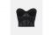 Stella McCartney. Il bustier “Yasmen Grooving Relishing” ha coppe e inserto centrale anteriore in mesh con stampa floccata e comodo elastico sul retro.