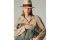 Doria 1905. Cappello Fedora in paglia di mare “Seagrass” naturale con nastro in gros grain bicolore.