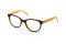 Fielmann. Modello MF 021 FA. Occhiali da vista in acetato, montatura modello quadrato. Bicolor: Bronzo/Marrone e Lilla/Rosa. Prezzo: euro 29,50.