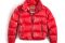Parajumpers. Giacca in taffetà di nylon con lamina poliuretanica colorata e lucida imbottita in piuma. Due tasche con zip davanti, oltre a una tasca interna in rete. Elastico su polsi e fondo. Zip sul davanti e fettuccia PJS al collo. Patch PJS sulla manica sinistra. Prezzo: euro 413,00.