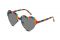 Vans. Occhiali da sole con lenti a forma di cuore e astine color arcobaleno. Prezzo: euro 18,00.