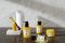 Acqua di Parma. Linea Barbiere. Da sx. Rasoio da barba elegante e funzionale. Impugnatura ottimale, sicura e pratica. Si utilizza con lamette per rasoio Gillette® Fusion Proglide®. Prezzo: euro 280,00. Shampoo Fortificante. Formula rinfoltente che deterge, protegge dall’inquinamento e aiuta a rinforzare i capelli. Prezzo: euro 36,00. Emulsione rinfrescante dopobarba. Ricca emulsione rinfrescante, di facile assorbimento, che idrata e lenisce la pelle dalla irritazioni della rasatura. Prezzo: euro 61,00. Colonia di Acqua di Parma. Eau de cologne classica dalle note agrumate. Prezzo: da 20ml. euro 55,00. Crema disciplinante. Modella i capelli aiutando a ridurre l’elettricità statica. Prezzo: euro 32,00.