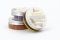 Beauty Life. Miele al Biscotto e Miele al Frangipane. Barattolo da 50ml. Prezzo: euro 18,00. Scrub Geleè. Barattolo da 50ml. Prezzo: euro 16,00.