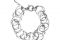 Giovanni Raspini. Collezione Catene. Bracciale Brooklyn Light in argento 925, fatto a mano in Italia. Peso: 22 gr.. Lunghezza: 20 cm.. Chiusura regolabile a moschettone. Prezzo: euro 210,00.