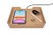 Einova, distribuita in Italia da Athena. Valet Tray, vassoio portaoggetti ricarica wireless con ricarica rapida 10W e porta USB-A da 5W integrata. Compatibile con tutti i dispositivi con tecnologia Qi 10W. Colori: (mancano) Prezzo: euro 99,99 IVA esclusa.