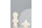 FontanaArte. Le lampade Re e Regina disegnate da Bobo Piccoli. Lampade da tavolo a luce diffusa dimmerabile. Montatura in metallo verniciato. Diffusore in vetro soffiato satinato. Cavo di alimentazione, dimmer e spina neri. Alimentatore su spina con plug intercambiabili (Europa-USA). Led integrato. Re: misure: h. 89 cm. e Ø 34 cm., prezzo, euro 2.000,00. Regina: misure: h. 45 cm. e Ø 49 cm. prezzo, euro 1.750,00.