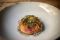 28 Posti Bistrot. Chef Marco Ambrosino. Insalata di rape in conserva, salsa romesco e aringhe affumicate.