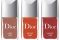 Dior. Summer Dune. Dior Vernis. Da dx. Dune 323, Mirage 648 e Hasard 748.