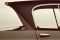Citroën. AMI 6. Il dettaglio del tetto a pagoda e del lunotto invertito che rimane pulito quando piove. Il tetto in resina è ripreso dalla DS.