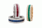 Giorgio Visconti. Collezione The Sound of Love, Rainbow. Anelli a binario in oro bianco o rosa con diamanti e parte centrale incassata con pietre di colore (rubini, smeraldi e zaffiri) taglio princess. Prezzo: su richiesta.