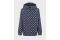 Giorgio Armani. Felpa dalla vestibilità over, con manica lunga, realizzata in denim jacquard con logo allover. Cappuccio e profili elasticizzati. Prezzo: euro 990,00.