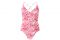Barts. Galia. Costume intero foderato con stampa zebrata all’over. Spalline sottili incrociate regolabili sulla schiena e scollatura a V. Taglio regular sulla gamba. Colore: Lollipop. Prezzo: euro 74,90.