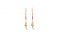 Chiara Costacurta. Orecchini colorati Squalo. Perle di vetro fatte a mano, catena e pendente in argento e ciondolo placcato oro. Nickel free. Effetto antinfiammatorio e antiossidante. Prezzo: euro 52,00 cad. - euro 92,00 coppia.
