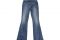 Gas Jeans. Si chiama “Camilia” il jeans flare da donna. Tessuto elasticizzato con vita alta e gamba svasata sul fondo. Chiusura con zip e bottone, 5 tasche. Realizzati in denim super stretch dal peso di 10 ½ oz, tessuto dal colore intenso e brillante. Lavaggio basico, tono medio brillante, leggeri ritocchi chiaro scuri, mano morbida.