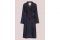 L’Autre Chose. Trench in denim di cotone deep blue con revers e punto vita segnato da una cintura da annodare.