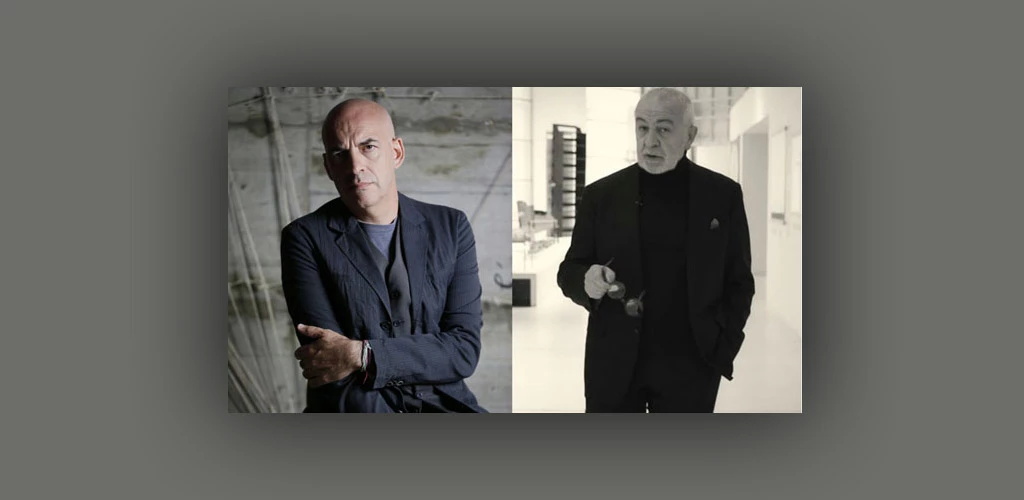 Gianni Canova e Antonio Marras