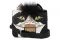 Furla. Borsa a tracolla “Furla Metropolis Jungle” a forma di gatto in pelle bianca e nera. Collezione Primavera-Estate 2018. Spring-Summer 2018 Collection.