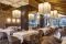 Grand Hotel Courmayeur Mont Blanc. Il Ristorante La Fourchette: vista spettacolare, cucina raffinata e calda ospitalità.